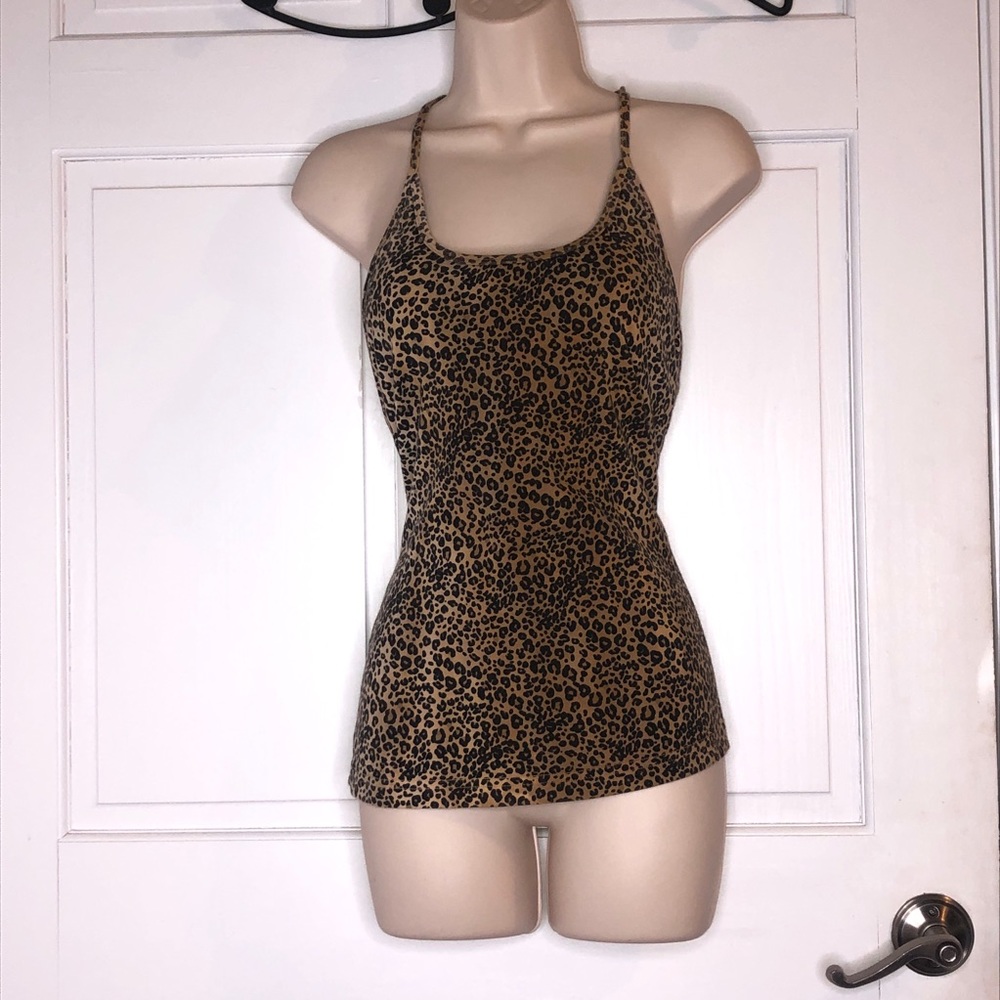 $2/40 Hardtail cheetah print workout tank top